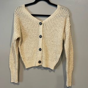 Moon and Madison cropped sweater